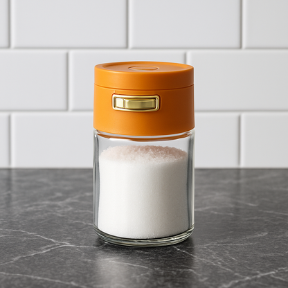 Glass Seasoning Jar – Airtight Moisture-Proof Spice Container