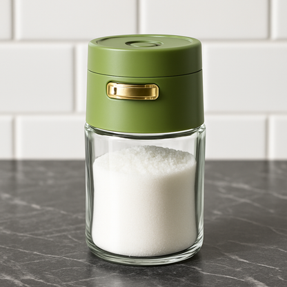 Glass Seasoning Jar – Airtight Moisture-Proof Spice Container