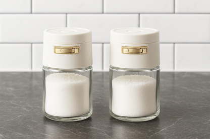 Glass Seasoning Jar – Airtight Moisture-Proof Spice Container