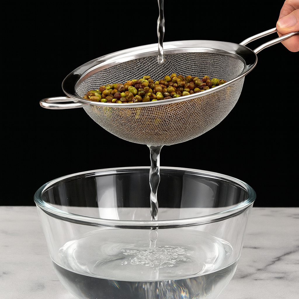 3-Piece Stainless Steel Fine Mesh Strainer Set